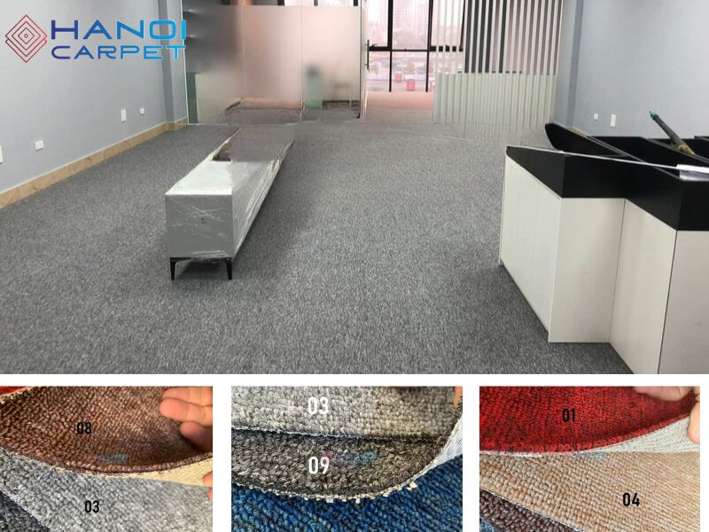 Thảm cuộn trải sàn LD giúp tối ưu ngân sách mà vẫn đảm bảo sự chuyên nghiệp cho không gian văn phòng