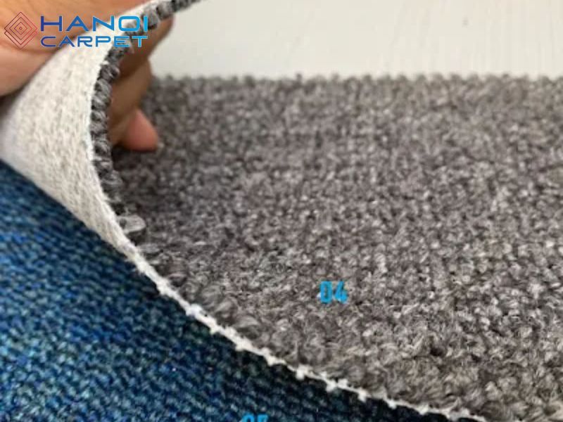 Thảm dễ vệ sinh và có độ bền cao