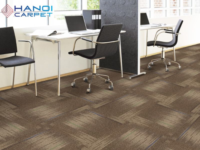 Thảm trải sàn giúp không gian yên tĩnh hơn