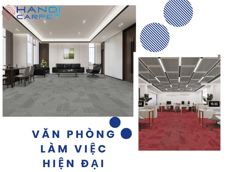 Không gian làm việc mở hiện đại