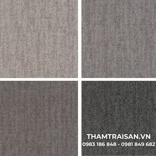 Bảng màu tông trung tính của thảm Eden