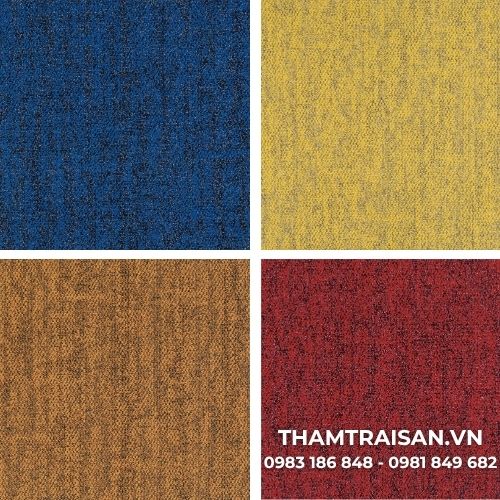 Bảng màu tông nổi bật của thảm Eden