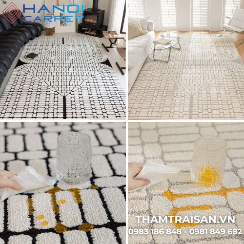 Thảm trượt nước PXBL2-16 họa tiết zigzag