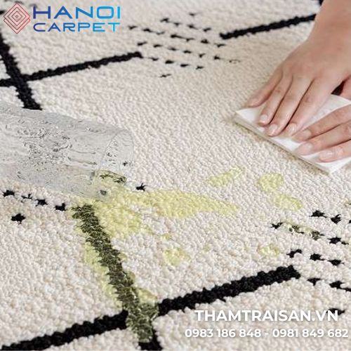 Thảm trượt nước họa tiết kẻ chống nước