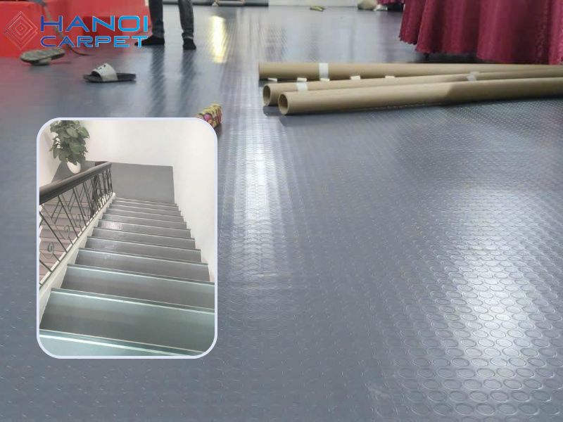 Thảm nhựa bền đẹp, dễ vệ sinh