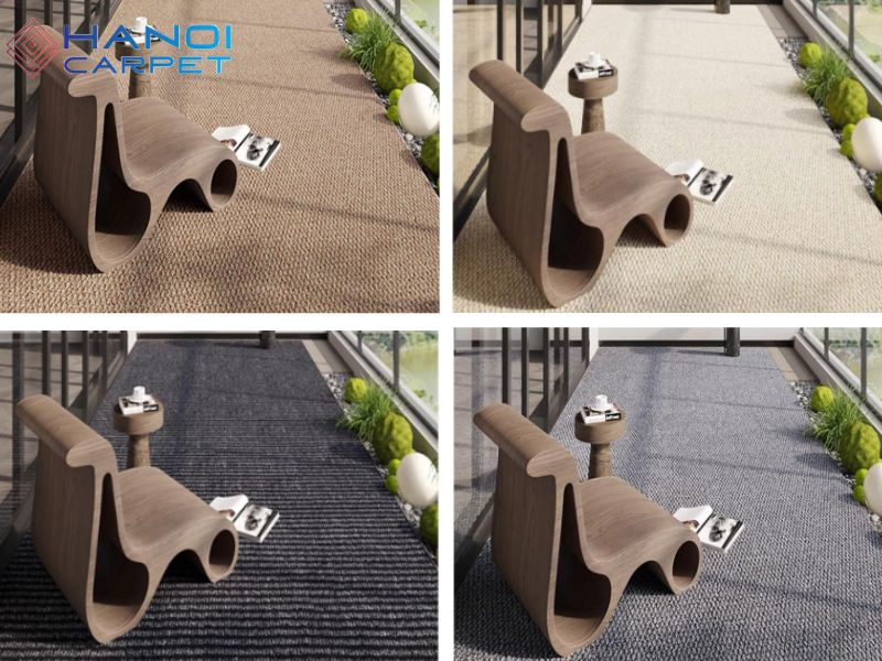 Thảm trang trí ban công