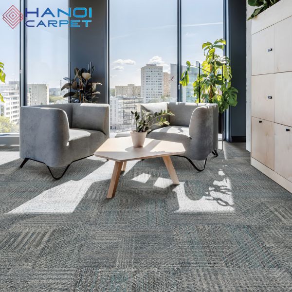 Thảm đế cao su Spectrum màu xám