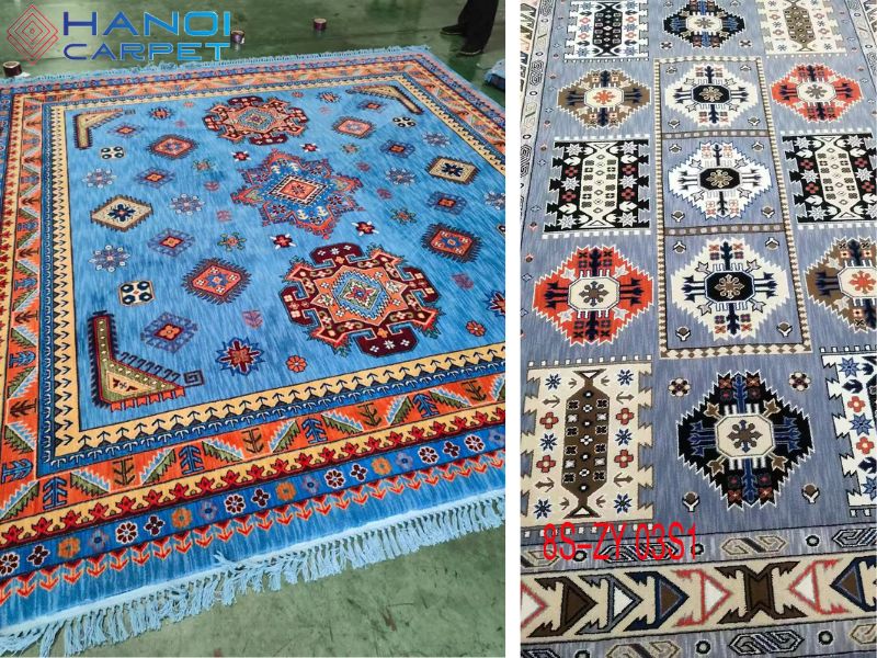 Thảm tấm trải khu vực ghế ngồi