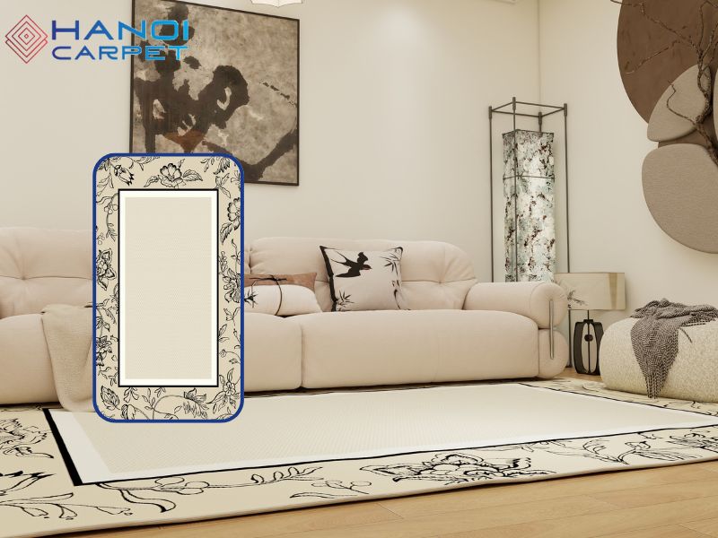 Thảm cao cấp giúp không gian sang trọng hơn