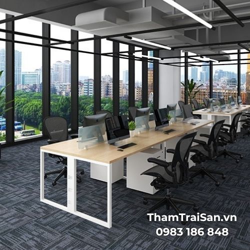 Ứng dụng của thảm tấm văn phòng Alpes 