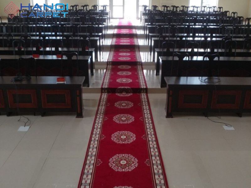 Thảm đỏ tại cơ quan cấp xã