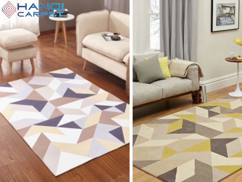 Tthảm acrylic vẫn là lựa chọn rất đáng cân nhắc cho không gian phòng khách, phòng ngủ
