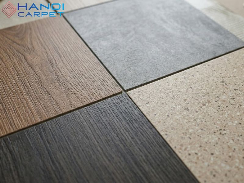Sàn nhựa vân gỗ dán keo