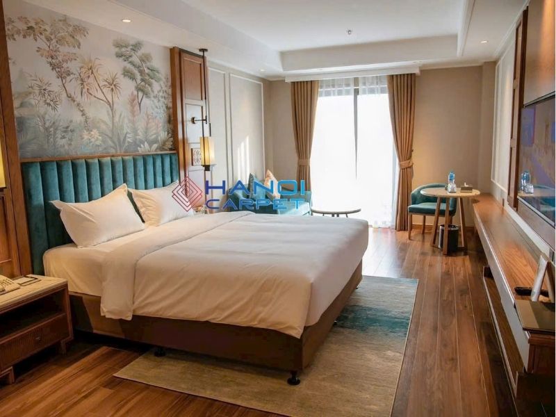 Thảm trải chân giường khách sạn 