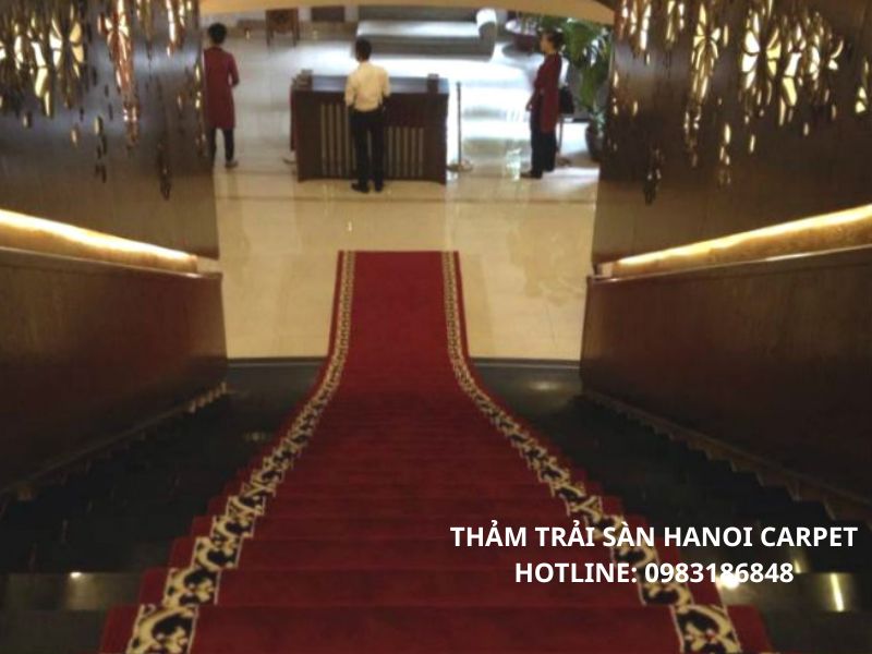 Kích thước thảm, độ dài rộng theo yêu cầu của khách hàng