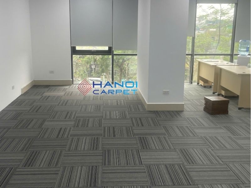 Công trình thi công thảm tấm tại Senvin Office, 609 Trương Định