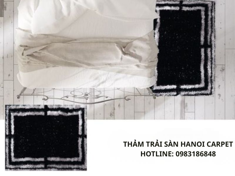 Thảm chùi chân trong phòng ngủ