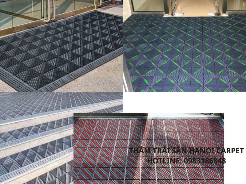 Mẫu thảm ngăn bụi chuyên dụng cho khách sạn