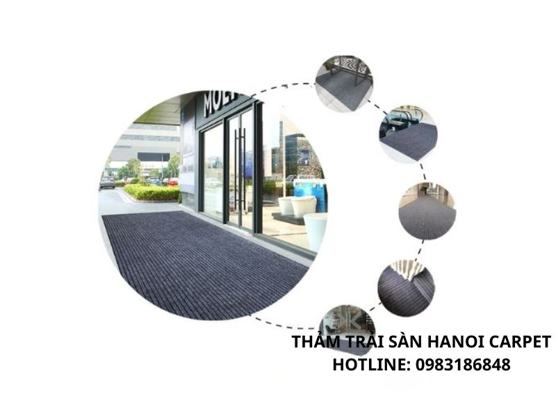 Thảm chùi chân trải khách sạn