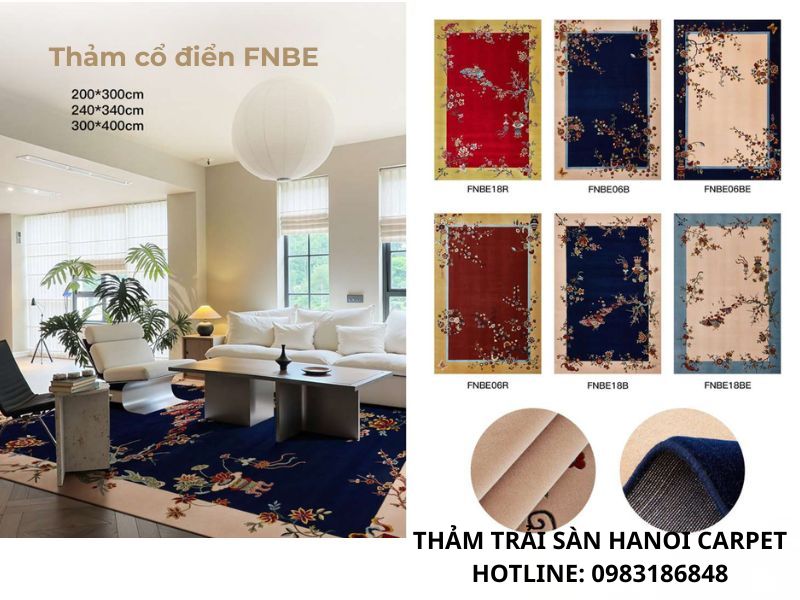 Thảm phong cách cổ điển