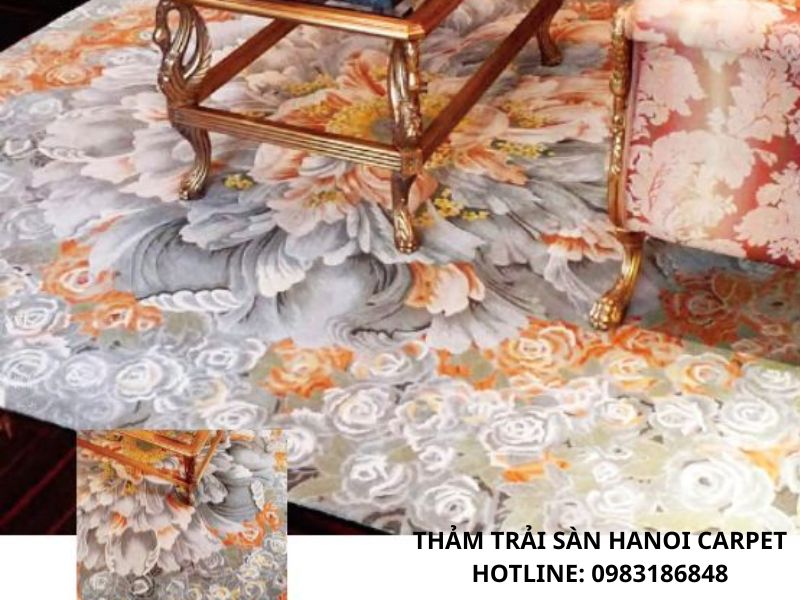 Mẫu thảm trải sàn phong cách luxury cao cấp