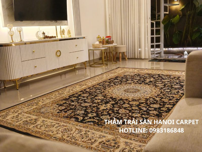 Thảm họa tiết cổ điển phong cách hoàng gia