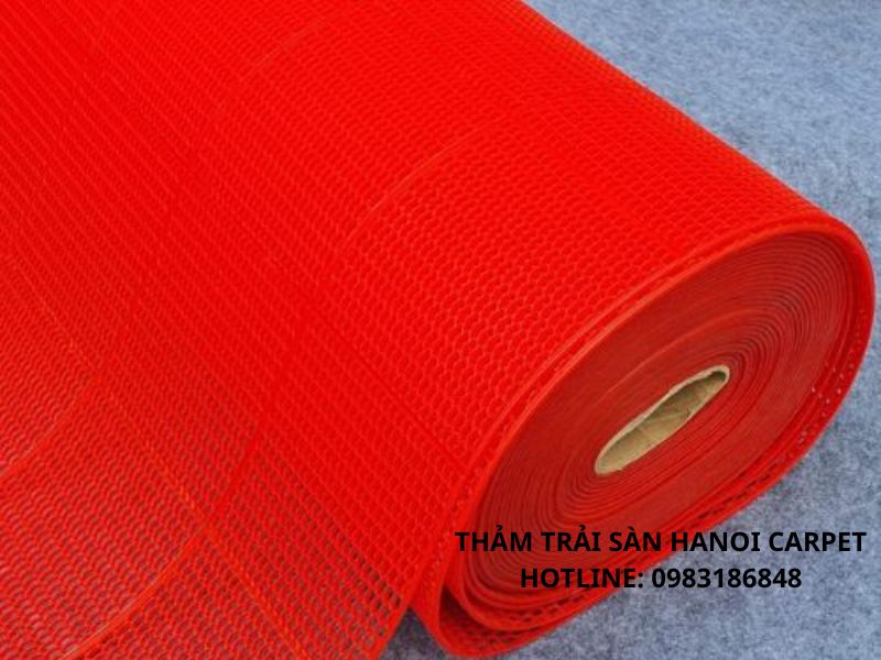 Thảm nhựa lưới ô vuông