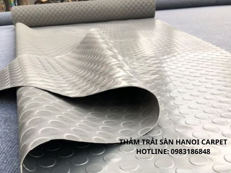 Thảm nhựa PVC có khả năng chịu lực tốt với độ bền cao