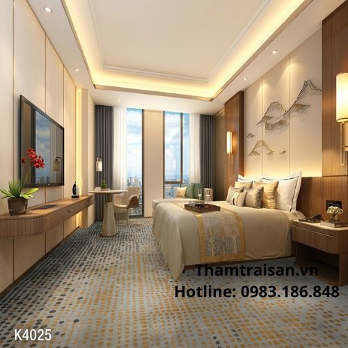 Thảm nylon in mã màu K4025