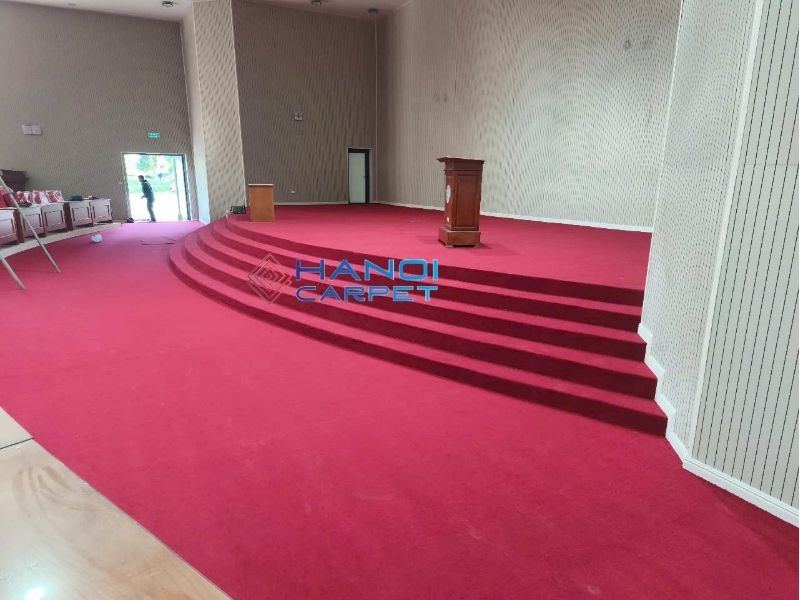 thảm trải sàn sân khấu hội trường 