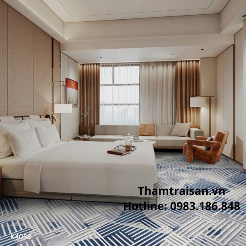 Thảm trải sàn phòng nghỉ khách sạn K458