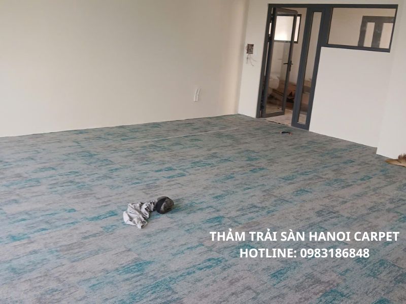 Thảm tấm xám xanh