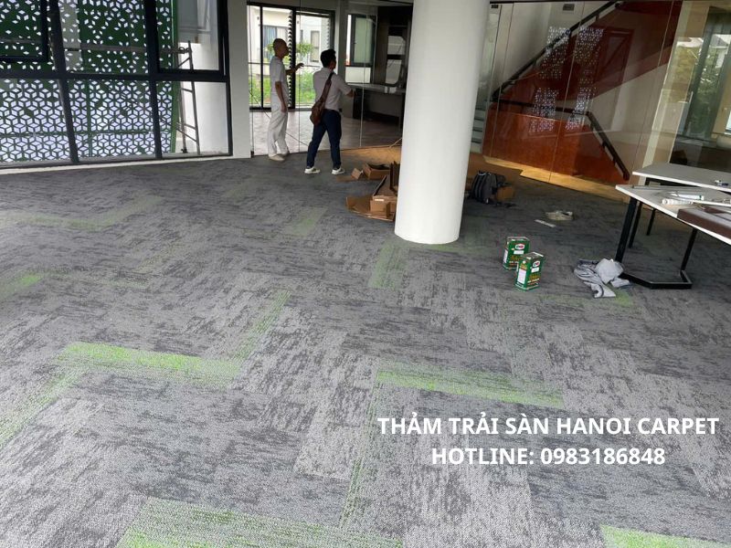 Mẫu công trình thực tế của thảm tấm