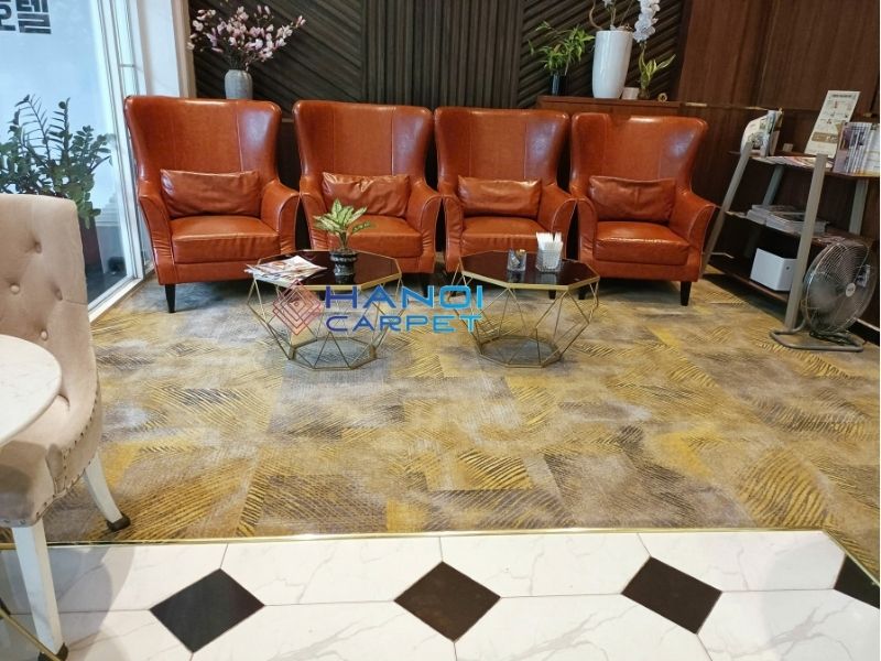 Công trình thảm cuộn sợi Nylon In tại Quận 7, TP. HCM 