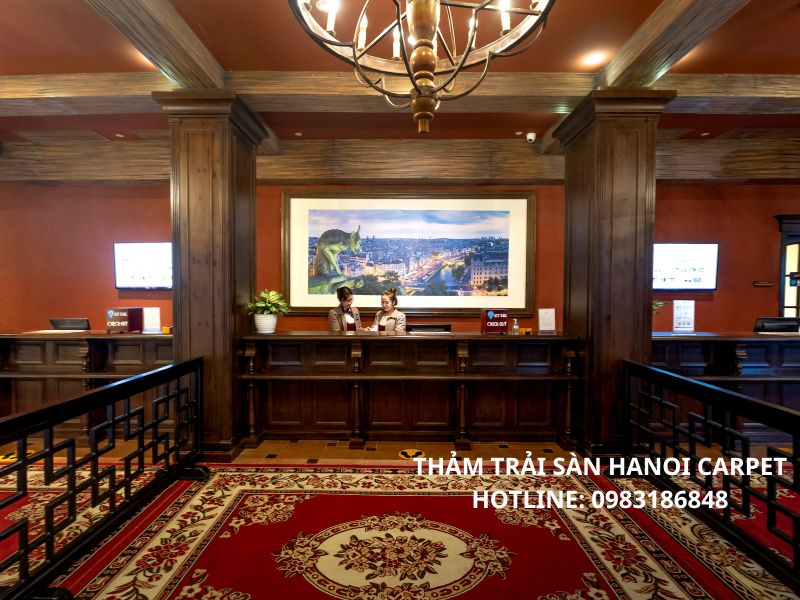 Thảm dẫn lối cho khách sạn