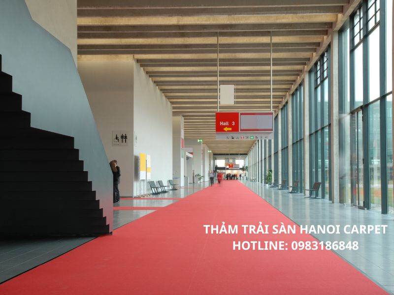 Thảm dẫn lối cho trung tâm hội nghị, sự kiện