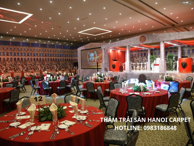 Hanoi Carpet hỗ trợ khảo sát và thi công tận nơi