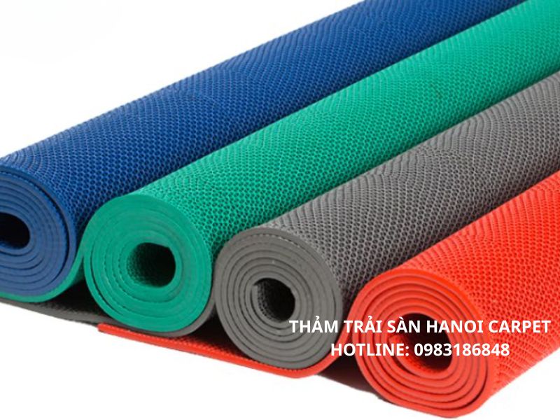Thảm nhựa lưới hỗ trợ thoát nước và hạn chế đọng nước