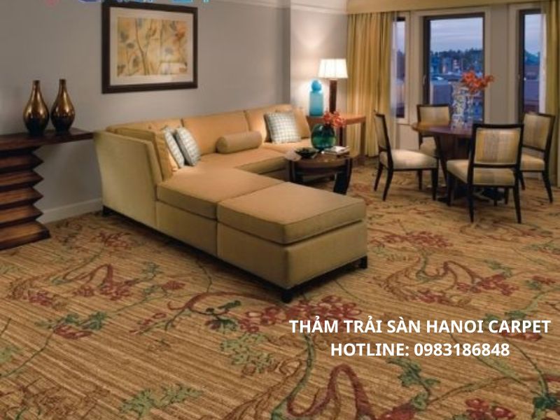 Thảm Axminster họa tiết cổ điển