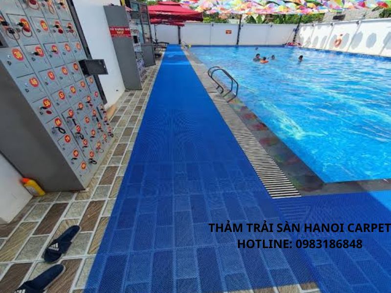 Thảm chống trợ trượt có khả năng chống nấm mốc, vi khuẩn