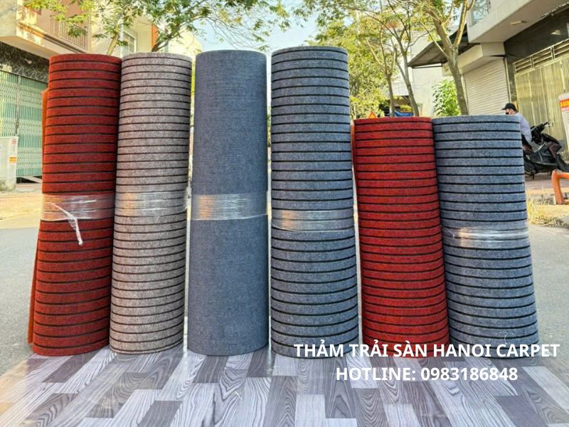 Hanoi Carpet cung cấp đa dạng mẫu thảm chùi chân in logo thương hiệu