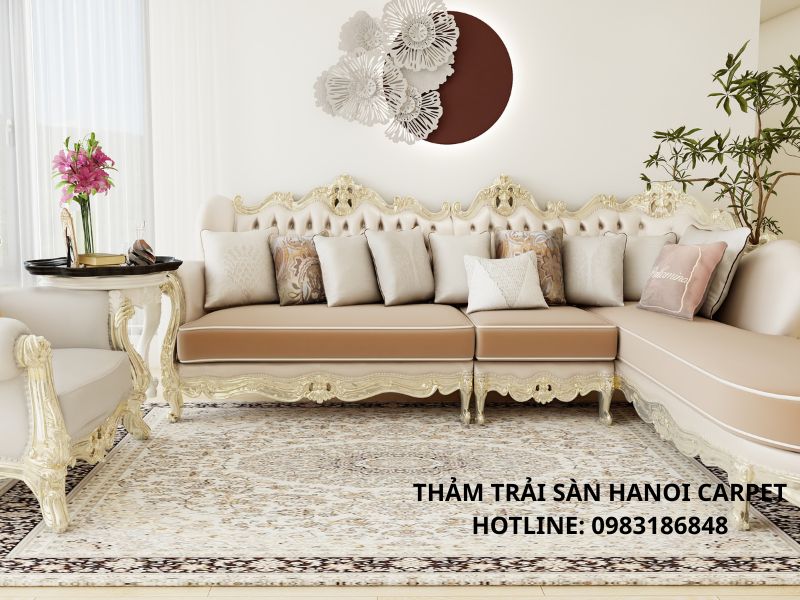 Vệ sinh thảm thường xuyên bằng máy hút bụi giữ cho thảm được sạch sẽ, kéo dài tuổi thọ