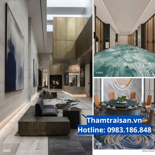 Thảm khách sạn, nhà hàng, khu vực Public Area HT-07
