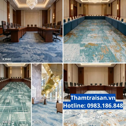 Ứng dụng thực tế của thảm khách sạn, nhà hàng, khu vực Public Area HT-08