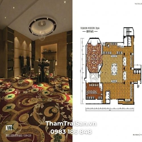 Hướng dẫn thi công thảm Axminster PA20
