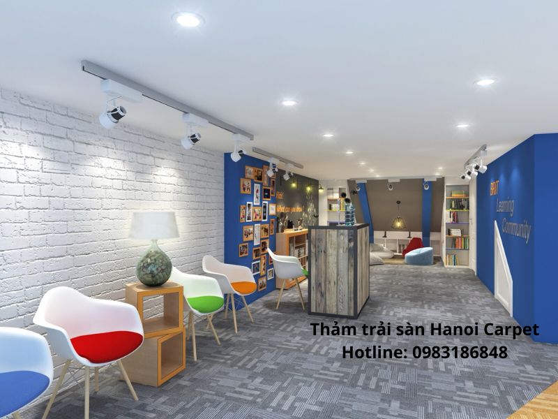 Thảm trải văn phòng sợi Polyester