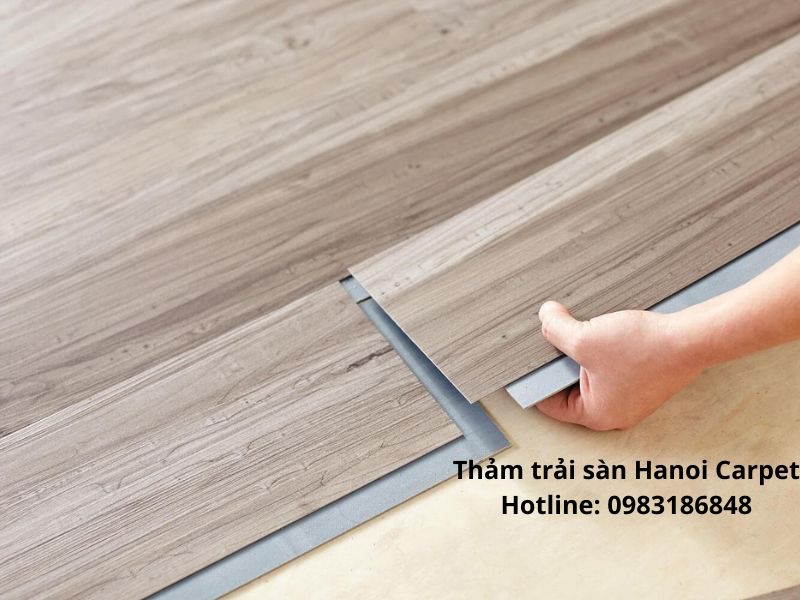 Dán sàn nhựa hoặc sàn vinyl lên nền cũ