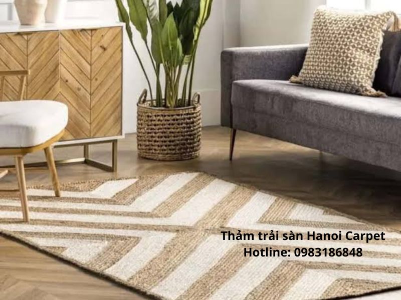 Thảm mùa hè phòng khách