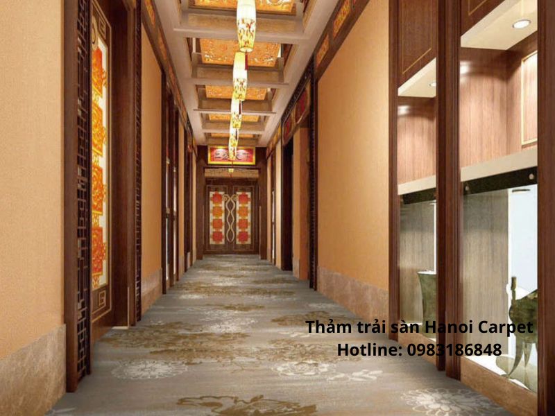 Thảm cuộn hành lang khách sạn