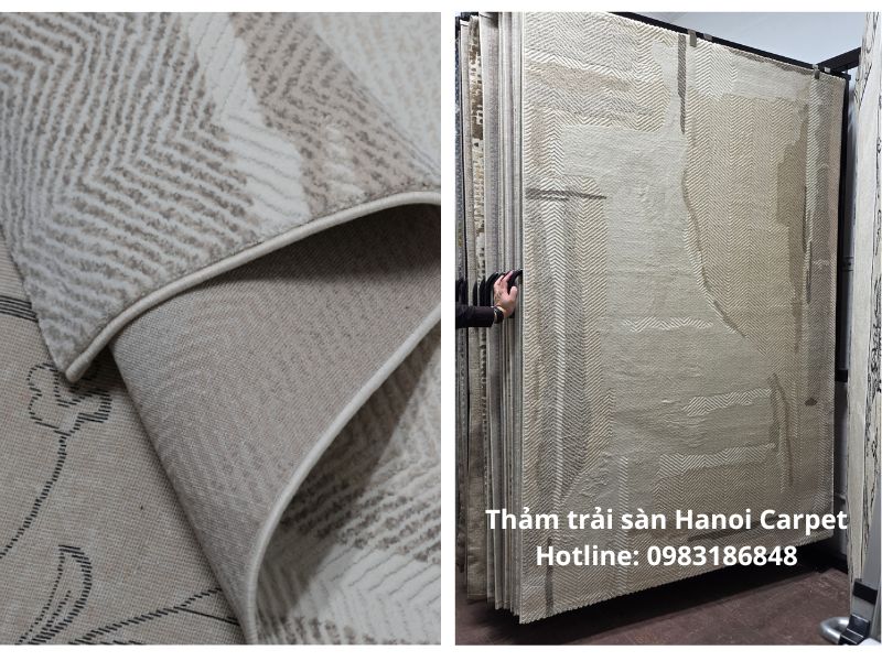 Thảm trải sàn phù hợp cho không gian phòng khách